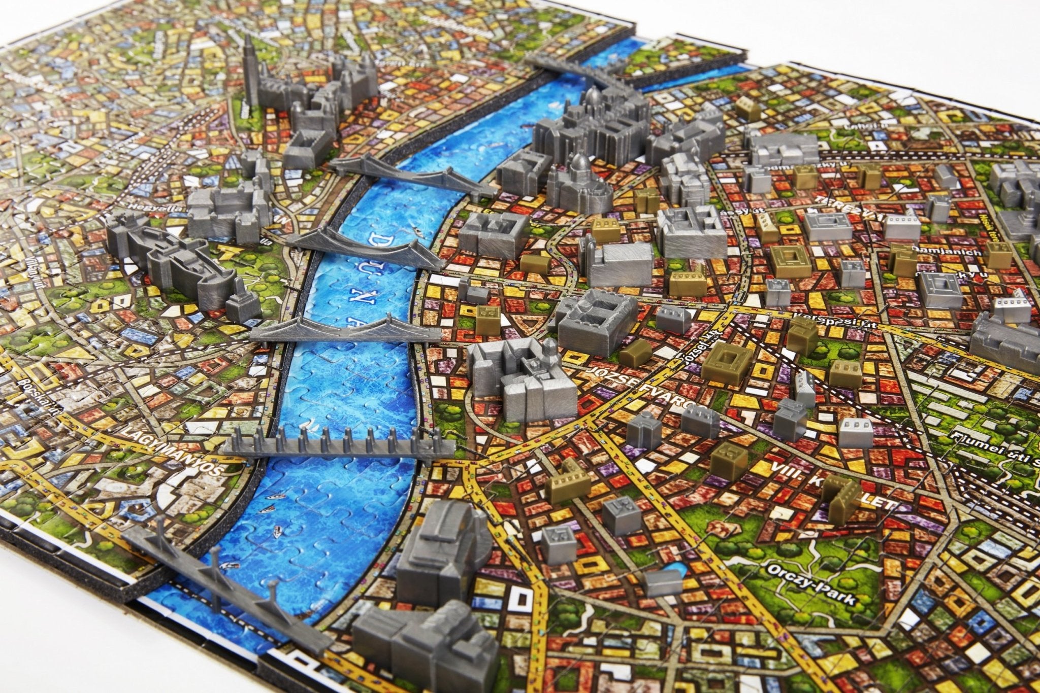 4D Cityscape Budapest Time Puzzle - 4DPuzz - 4DPuzz