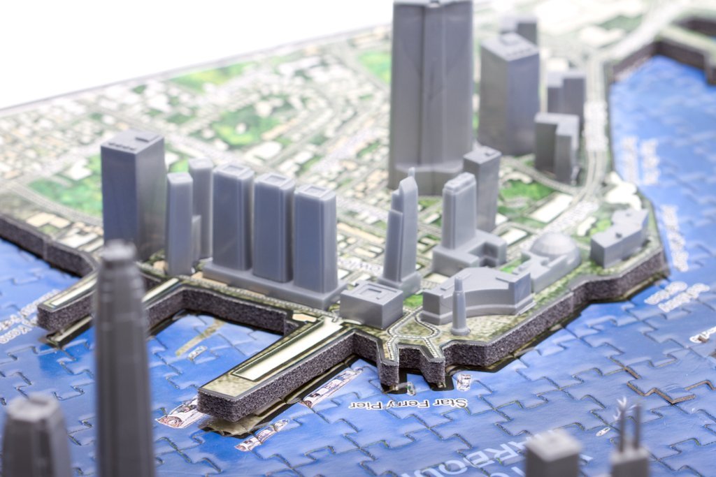 4D Cityscape Hong Kong Time Puzzle - 4DPuzz - 4DPuzz