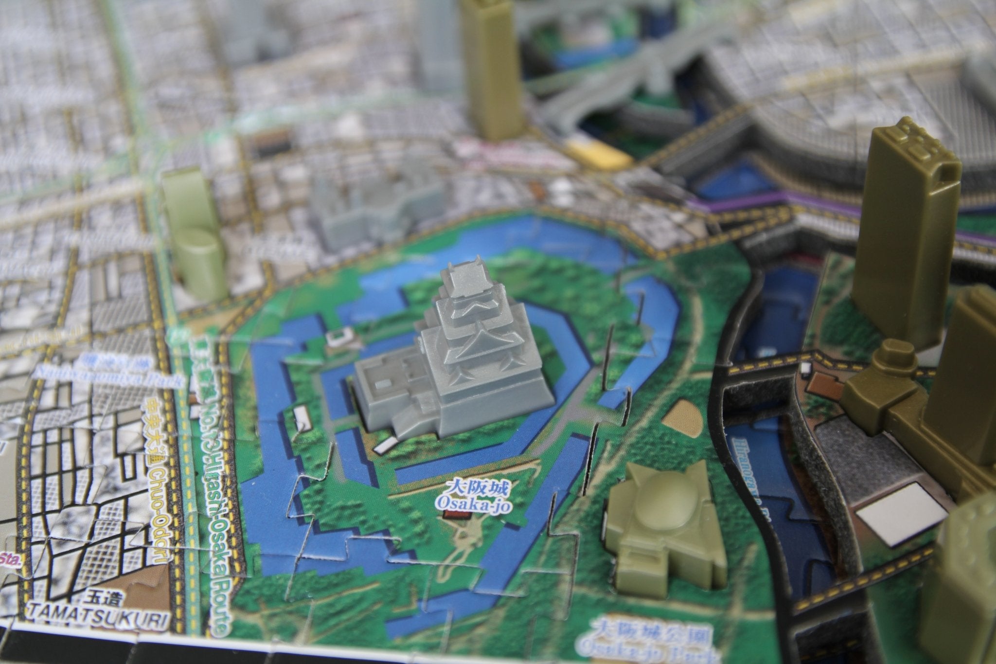 4D Cityscape Osaka Time Puzzle - 4DPuzz - 4DPuzz