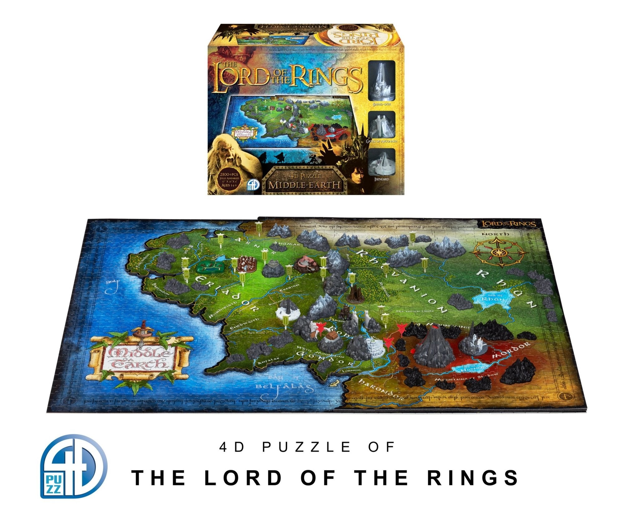 4D The Lord of the Rings Puzzle - 4DPuzz - 4DPuzz