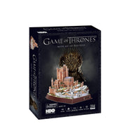 Game of Thrones Red Keep Model Kit - 4D Puzzle | 4D Cityscape | Collectible Puzzles - 4DPuzz
