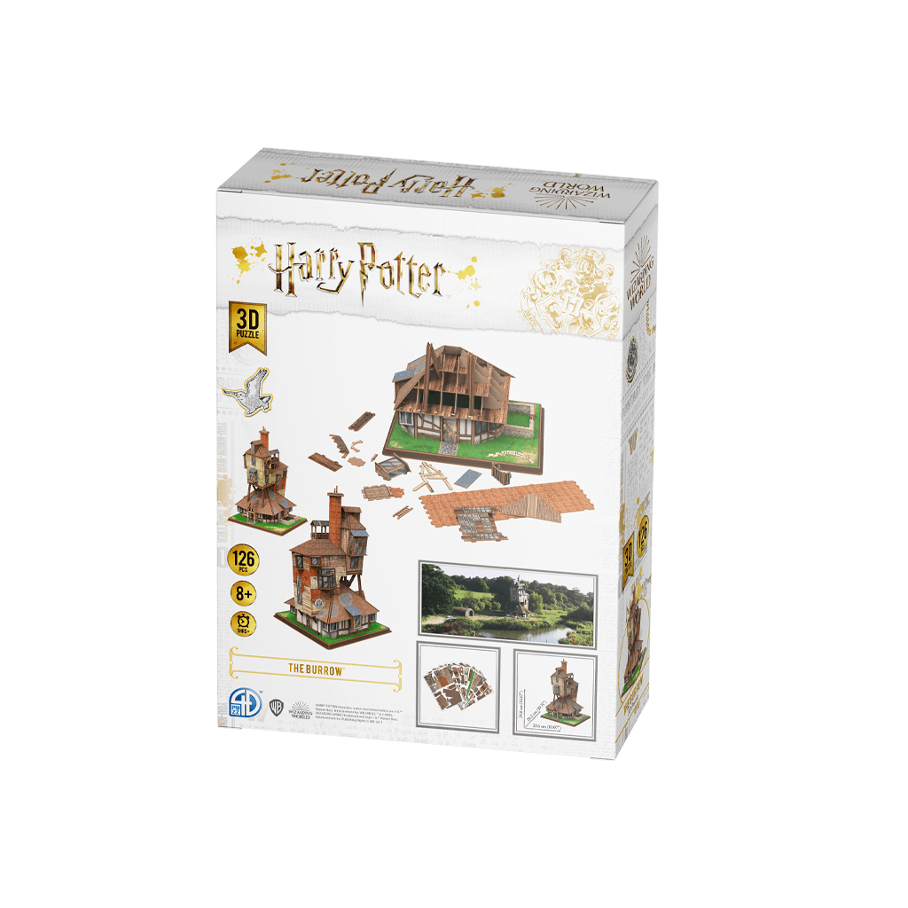 Harry Potter The Burrow - Medium Version4D Puzzle | 4D Cityscape4D Puzz