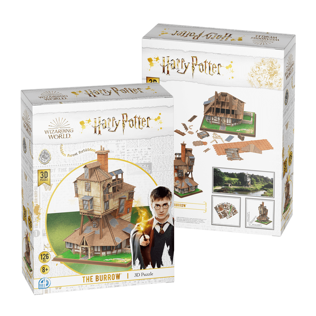 Harry Potter The Burrow - Medium Version4D Puzzle | 4D Cityscape4D Puzz