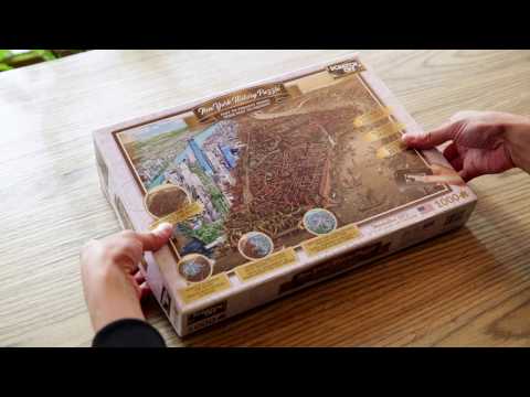 Scratch OFF History Puzzle : New York