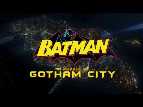 4D Batman Gotham City Puzzle