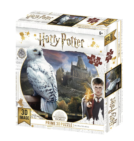 Lenticular 3D Puzzle: Harry Potter Hedwig - 4DPuzz - 4DPuzz