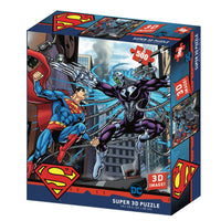 Lenticular 3D Puzzle: Superman vs Electro - 4DPuzz - 4DPuzz