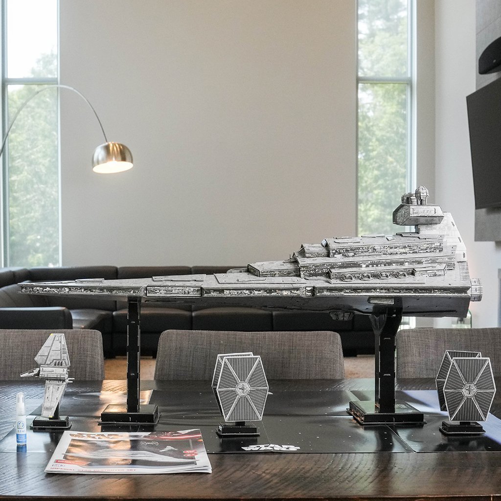 Star Wars Imperial Star Destroyer Set4D Puzzle | 4D Cityscape4D Puzz