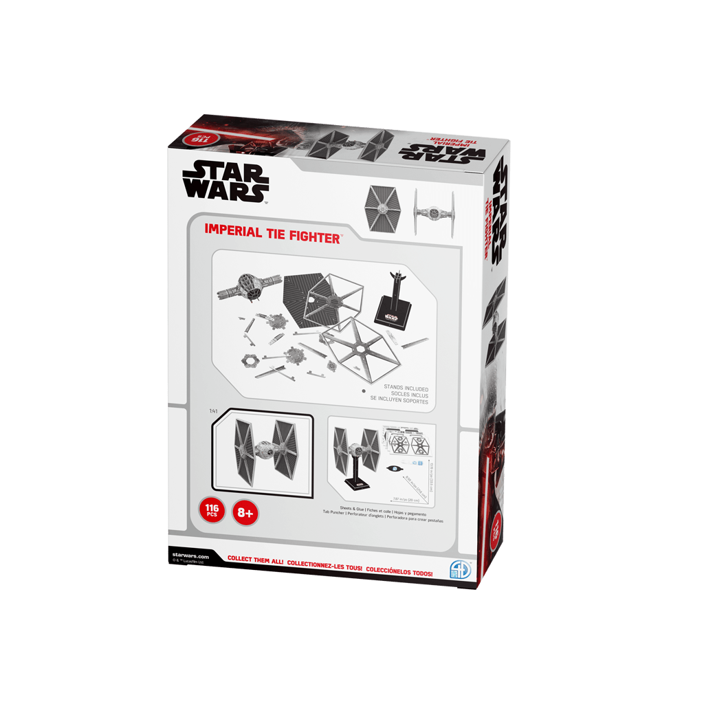 Star Wars TIE Fighter TIE/LN Paper Model Kit4D Puzzle | 4D Cityscape4D Puzz