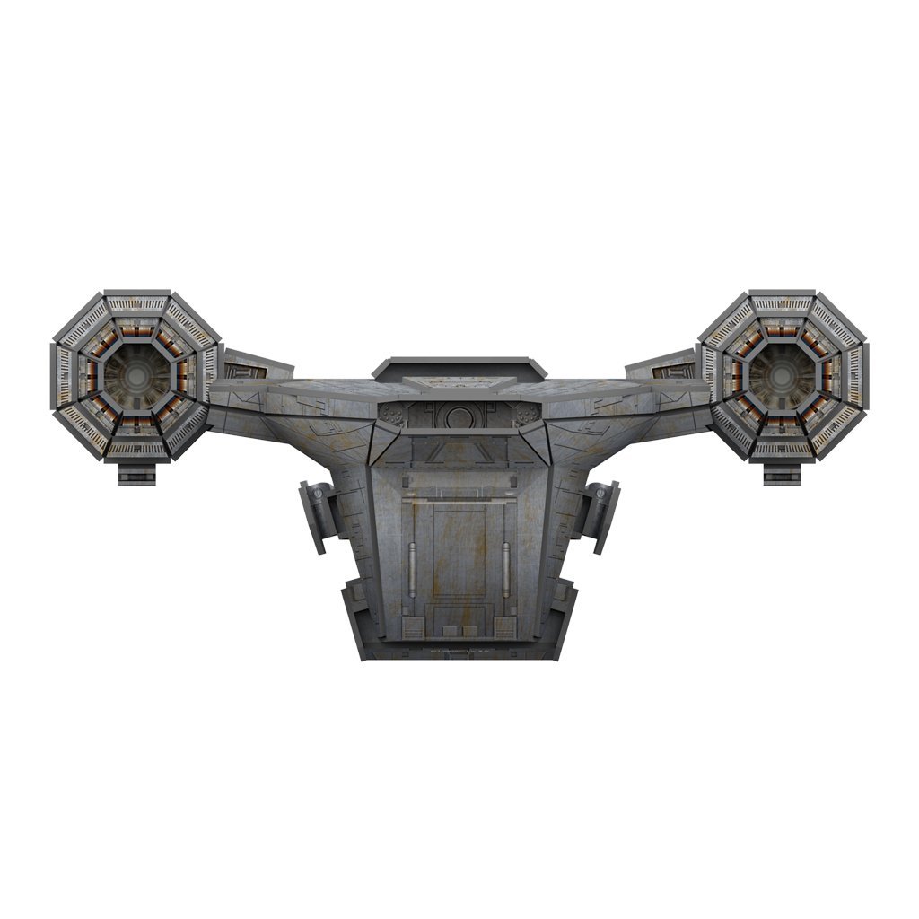 The Mandalorian Razor Crest Paper Model Kit4D Puzzle | 4D Cityscape4D Puzz