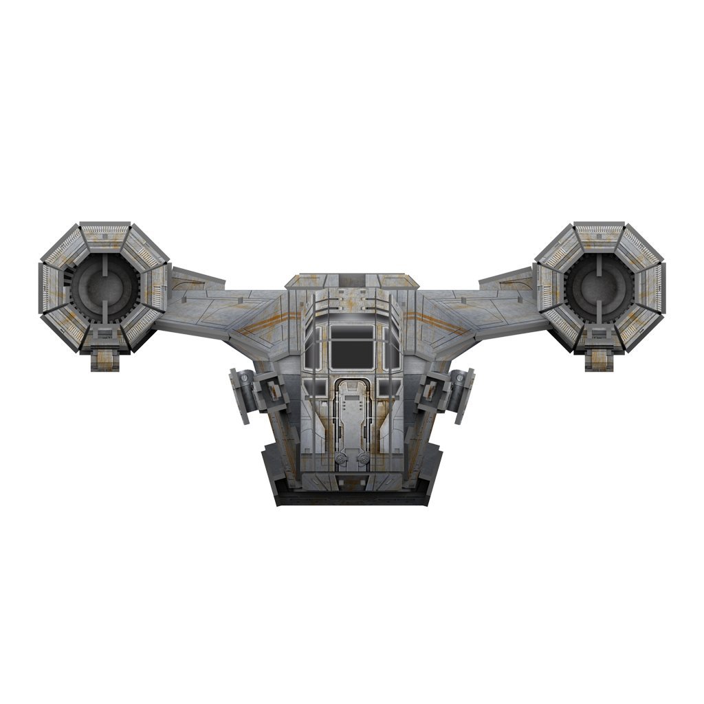 The Mandalorian Razor Crest Paper Model Kit4D Puzzle | 4D Cityscape4D Puzz