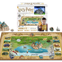 4D Harry Potter Puzzle of Hogwarts (543 PCS) - 4DPuzz - 4DPuzz