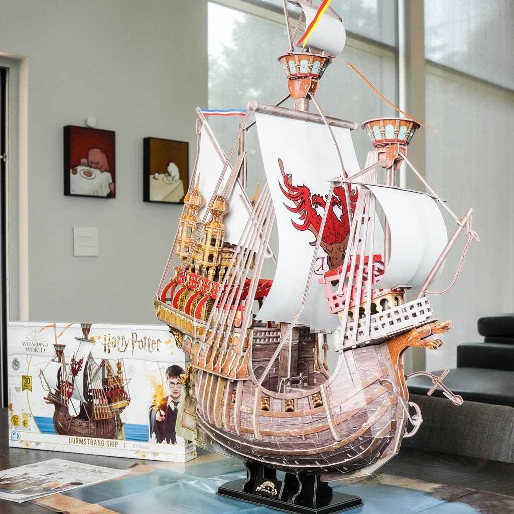 Amazon.com: Harry Potter Durmstrang Ship - 3D Puzzle : Toys
