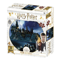 Lenticular 3D Puzzle: Harry Potter Hogwarts at Night - 4DPuzz - 4DPuzz