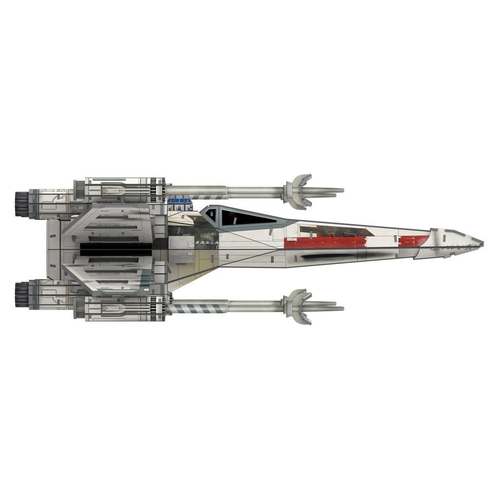 Star Wars T-65 X-Wing Starfighter Paper Model Kit | 4D