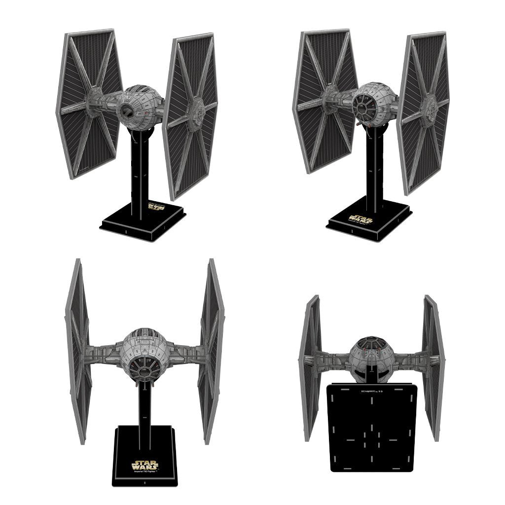 Star Wars TIE Fighter TIE/LN Paper Model Kit | 4D Puzzle